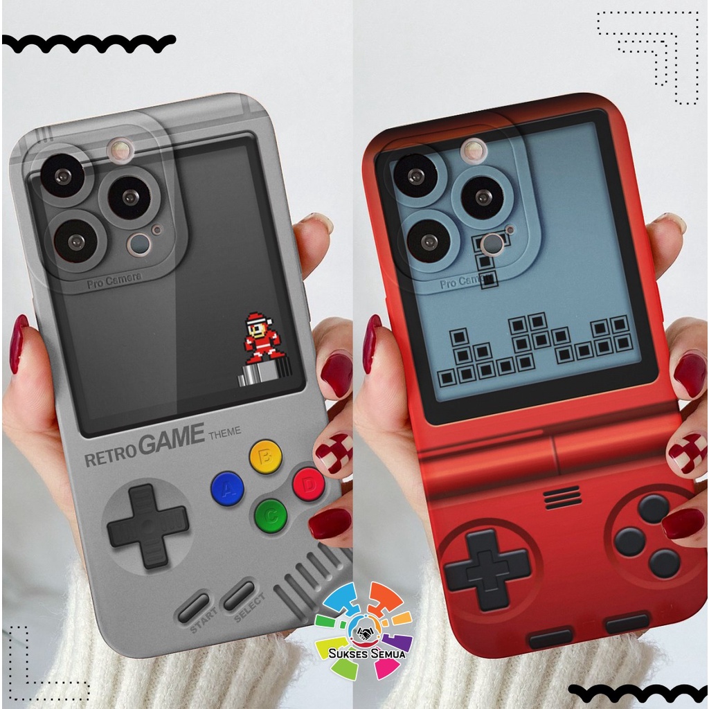 CUSTOM CASE SOFTCASE SILIKON PROCAMERA GAMEBOY CUSTOM XIAOMI REDMI 6A 8 8A PRO 9 9A 9C 10A NOTE 8 9 