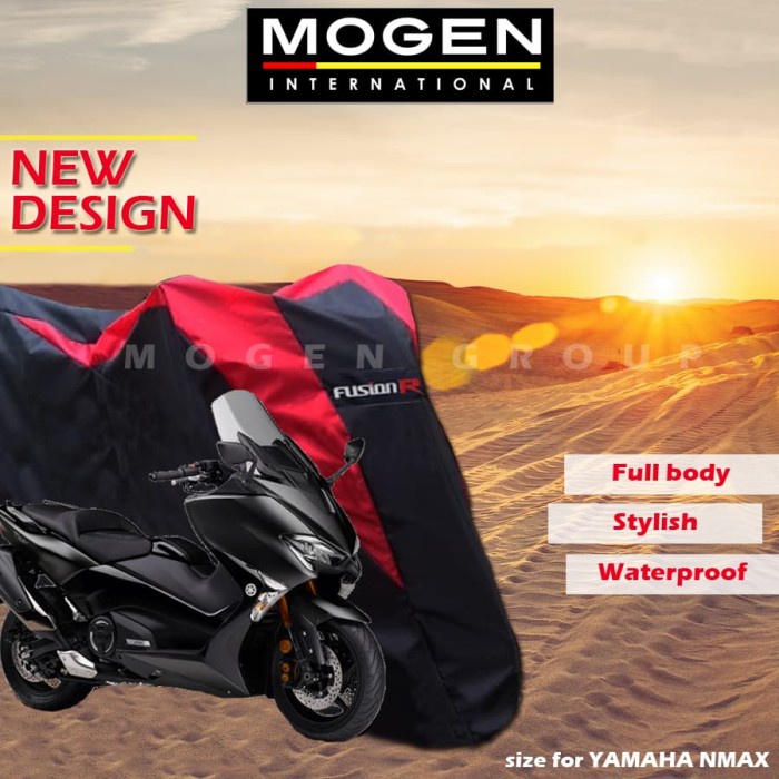 COVER MOTOR / SARUNG MOTOR WARNA YAMAHA NMAX WATERPROOF MERK FUSION R