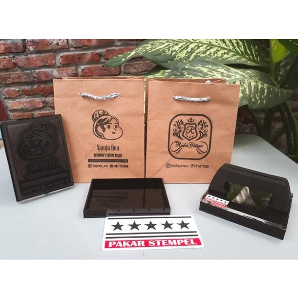

Terlaris Jual Stempel PaperBag Stempel Manual Media PaperBag Butik Bakery Termurah