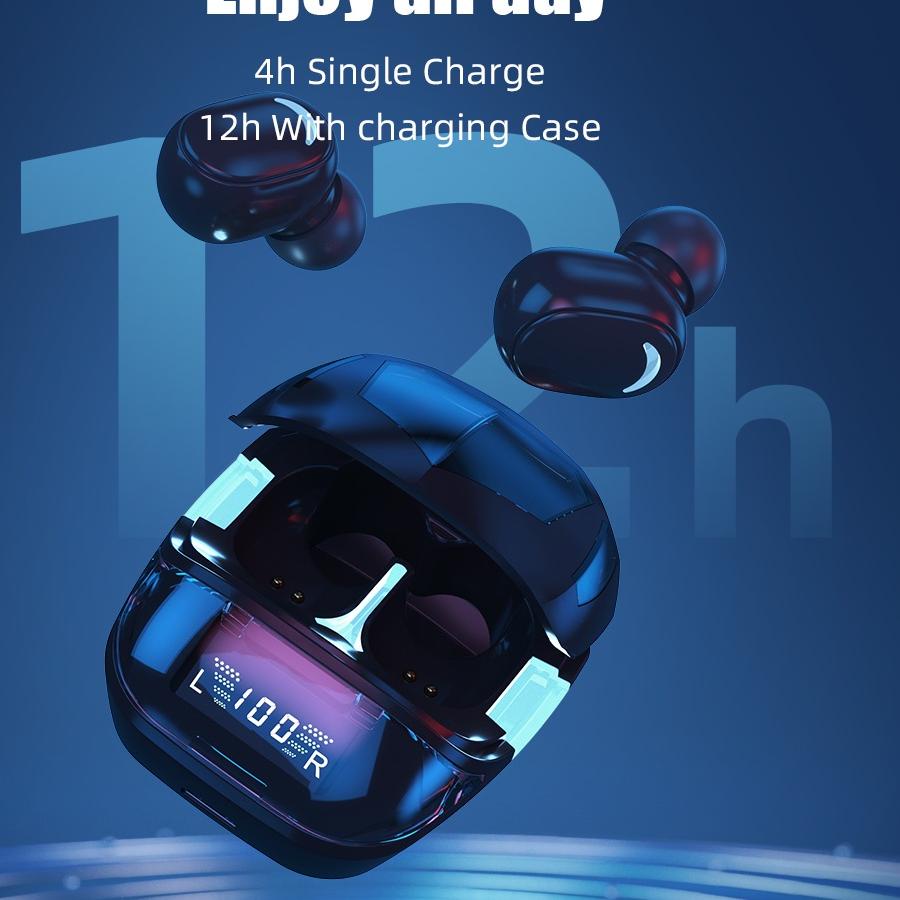 Booming Owire TWS Bluetooth5.1 Headset Gaming Earphone Original True Wireless Stereo HIFI Sweatproof