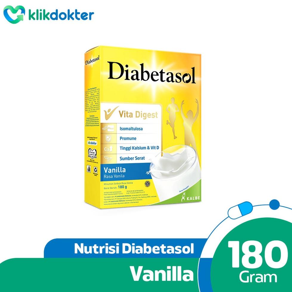 

([Product](P59S)✓) Diabetasol Vanilla 180gr murah