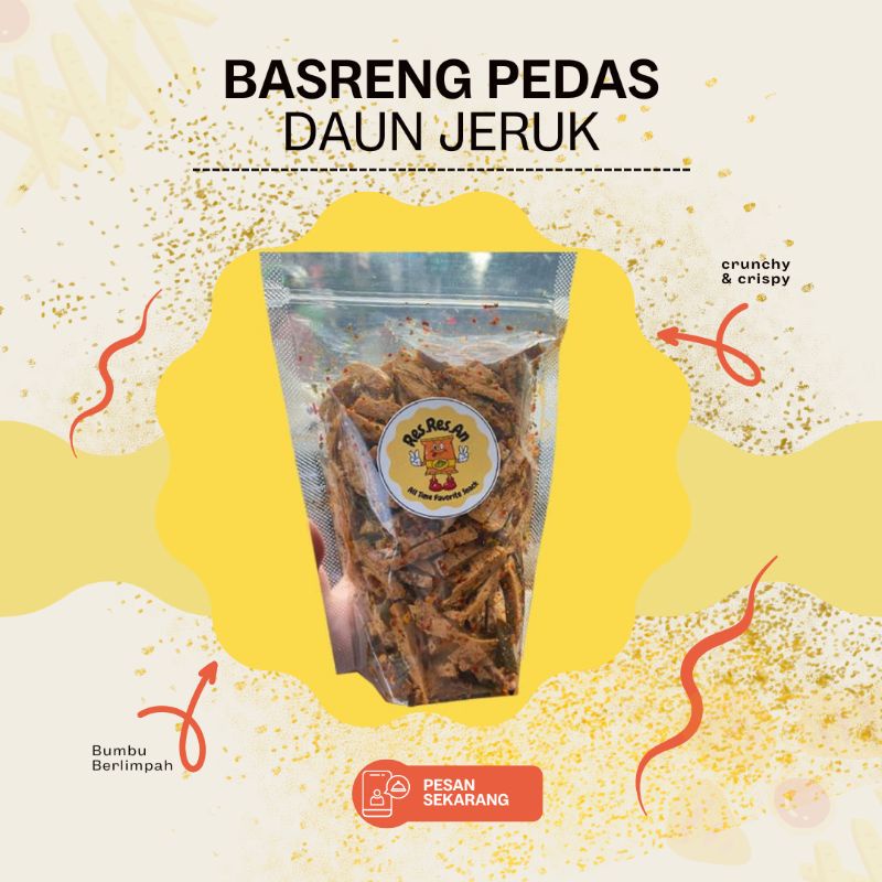 

Basreng Pedas Daun Jeruk