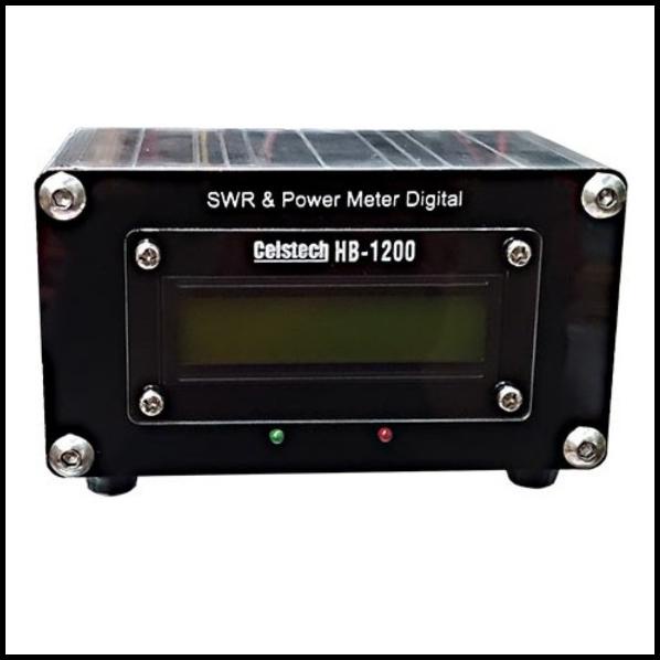 Promo Swr & Power Meter Digital For Vhf... Box Aluminium ( Celstech Hb-1200)