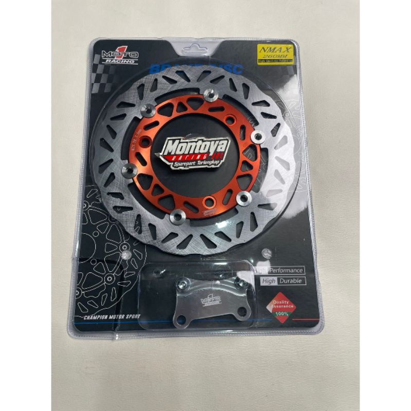 PIRINGAN DISC BRAKE MOTO 1 NMAX AEROX 260 MM ORANGE