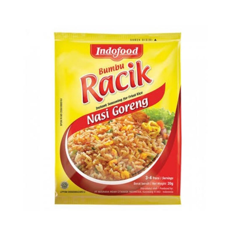 

Bumbu Racik Nasi goreng 20Gram