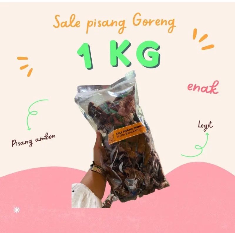 

Sale Pisang Goreng ambon 1kg