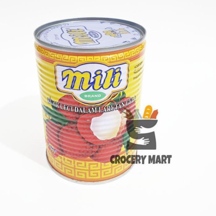 

Kekinian - Mili Lychee On Syrup 565 gr / Leci Kaleng Lychees Canned ✔