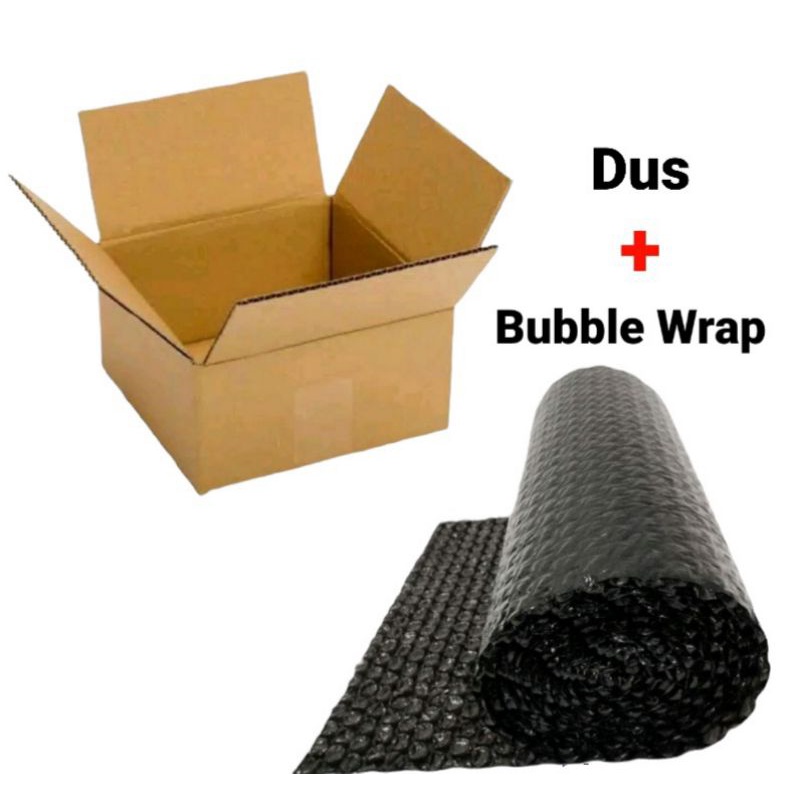 

Extra bubble wrap dan dus tambahan untuk packing