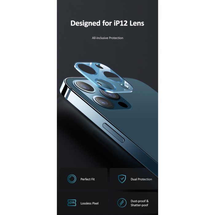 Usams Camera Lens Iphone 12 Pro Tempered Glass Back Camera Iphone 12 #Original