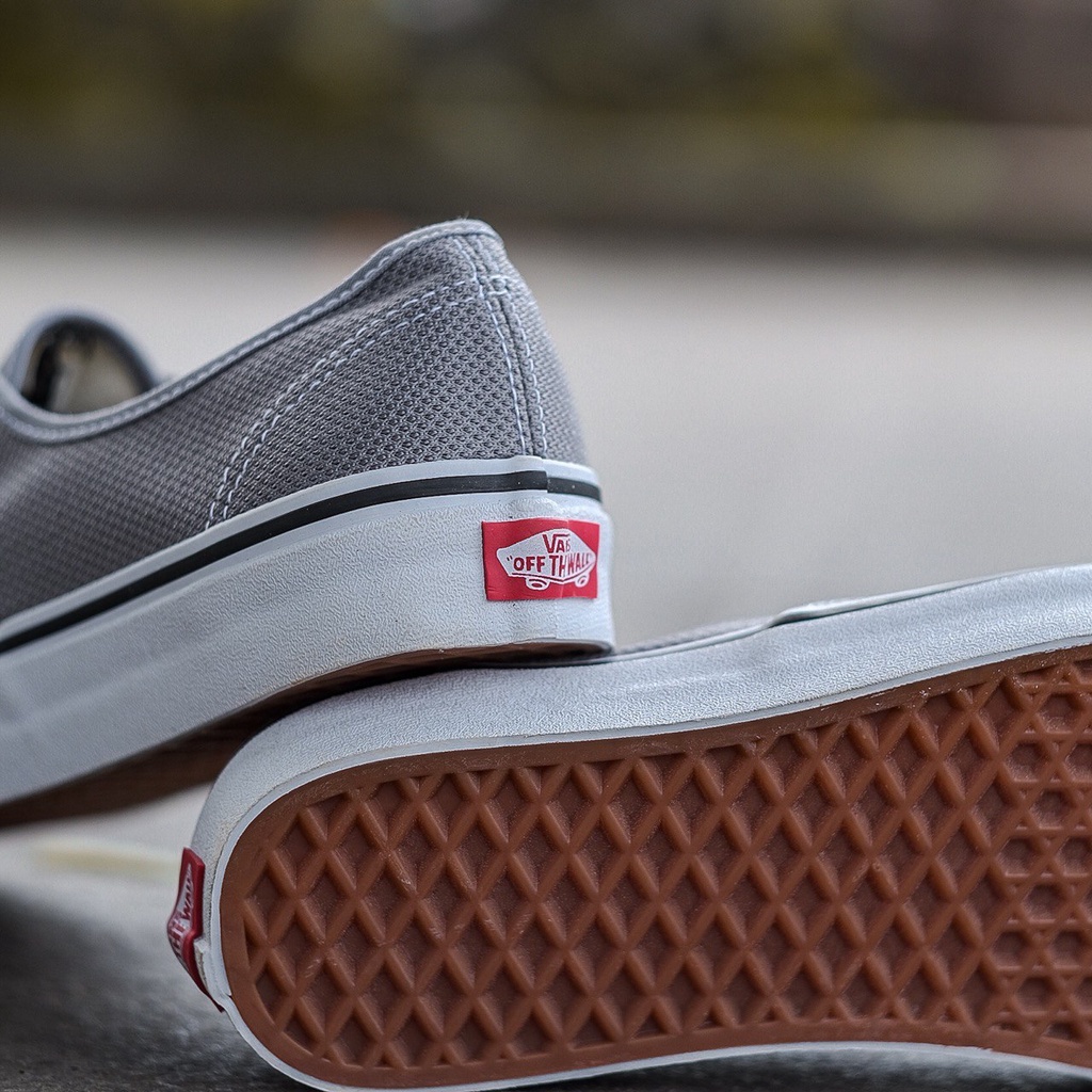 VANS AUTHENTIC WOVEN GREY/WHITE ORIGINAL 100%