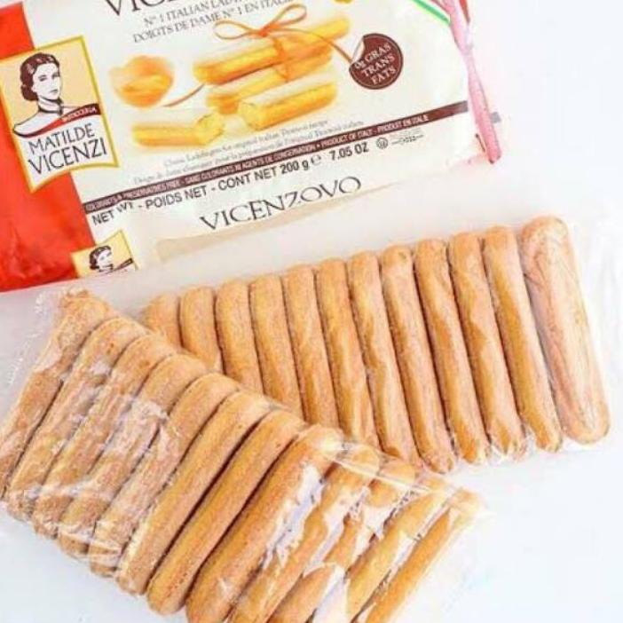 

EVZ153 Biskuit Tiramisu / Biscuit / Lady Finger Vicenzovo 200 gr ||