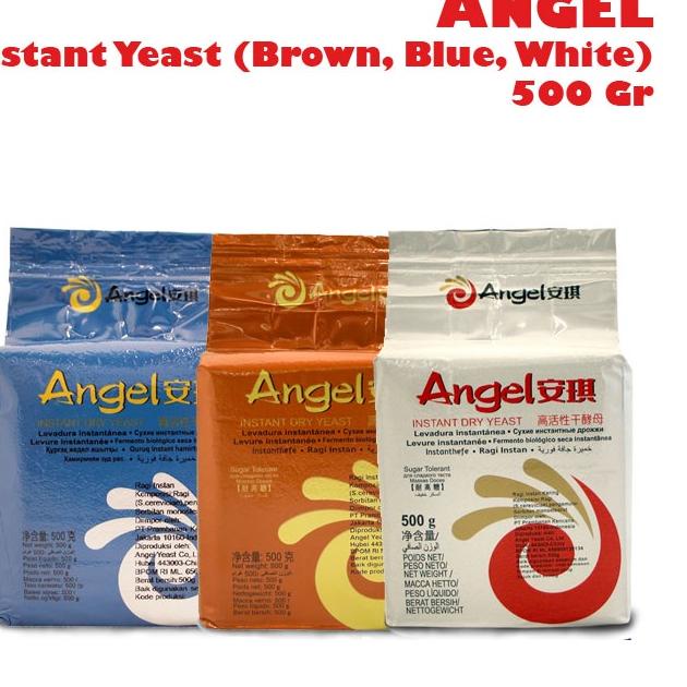 

Menarik ✩ ANGEL Instant Yeast Gold Premium Ragi Kering 500 Gr,,