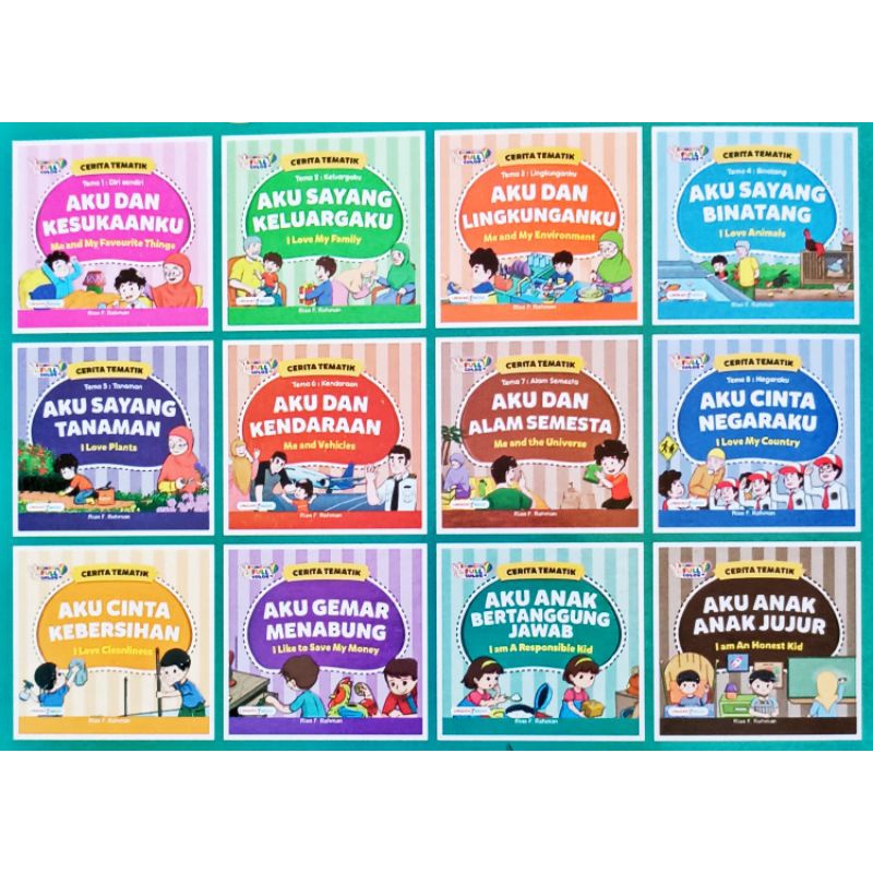 Buku Cerita Anak Seri Cerita Tematik Untuk Anak PAUD TK SD - Lingkar Media
