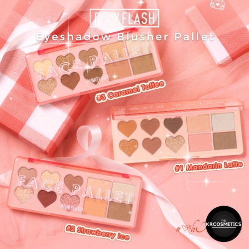 Pinkflash Multi Face eyeshadow blus on Palette 4gr