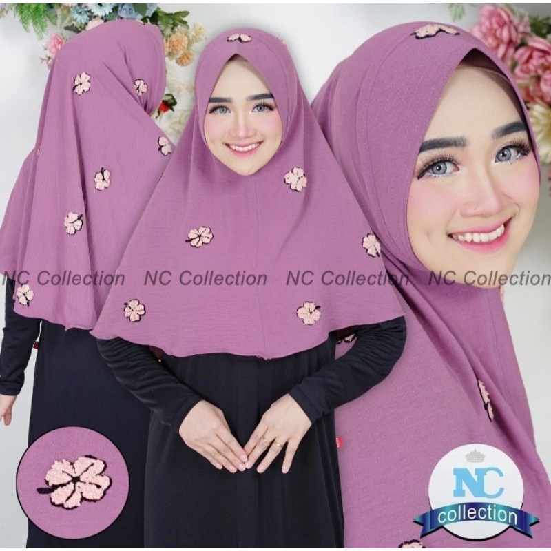 BERGO SOFT PET CRINKLE 3D/JILBAB INSTAN CRINKLE