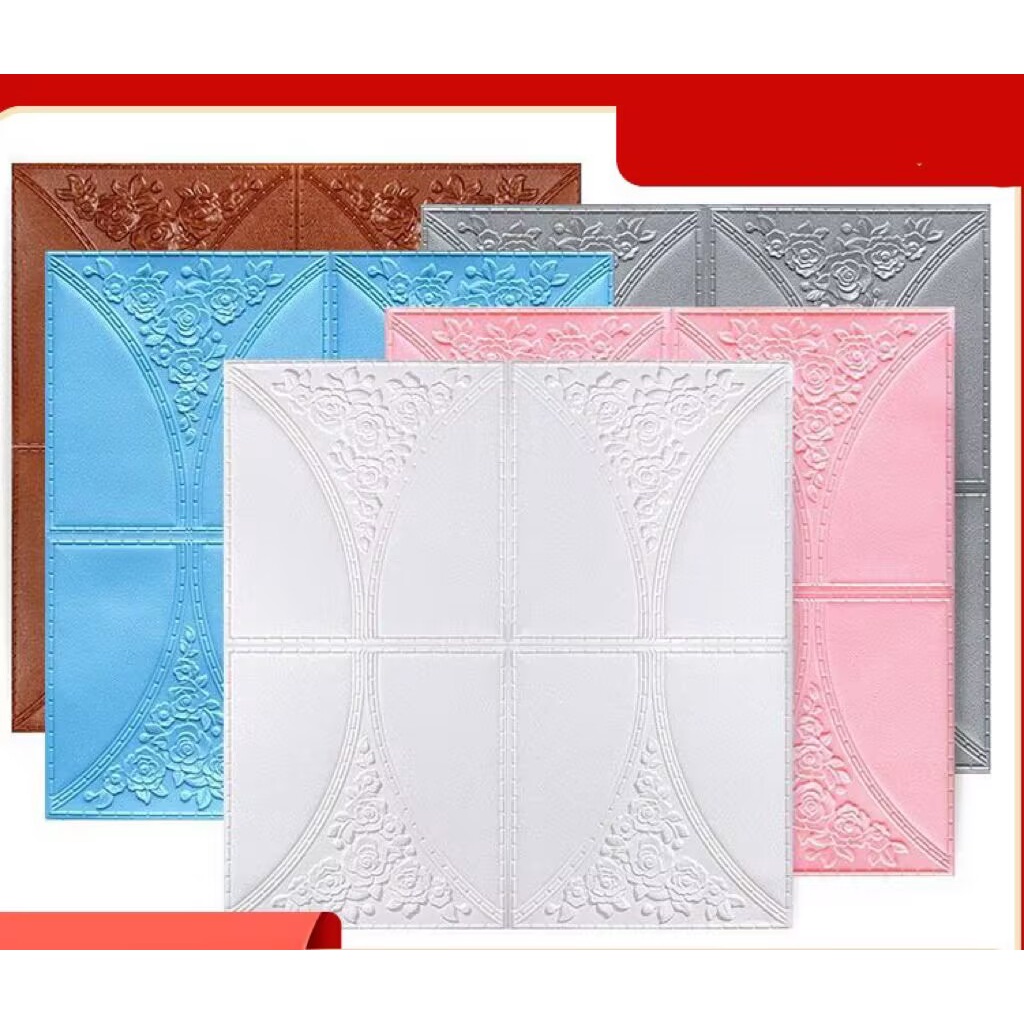 Wallpaper 3D Foam Wallpaper Dinding Batu Bata Stiker Ding Ding Wallfoam Murah Dekorasi Kamar Tidur A