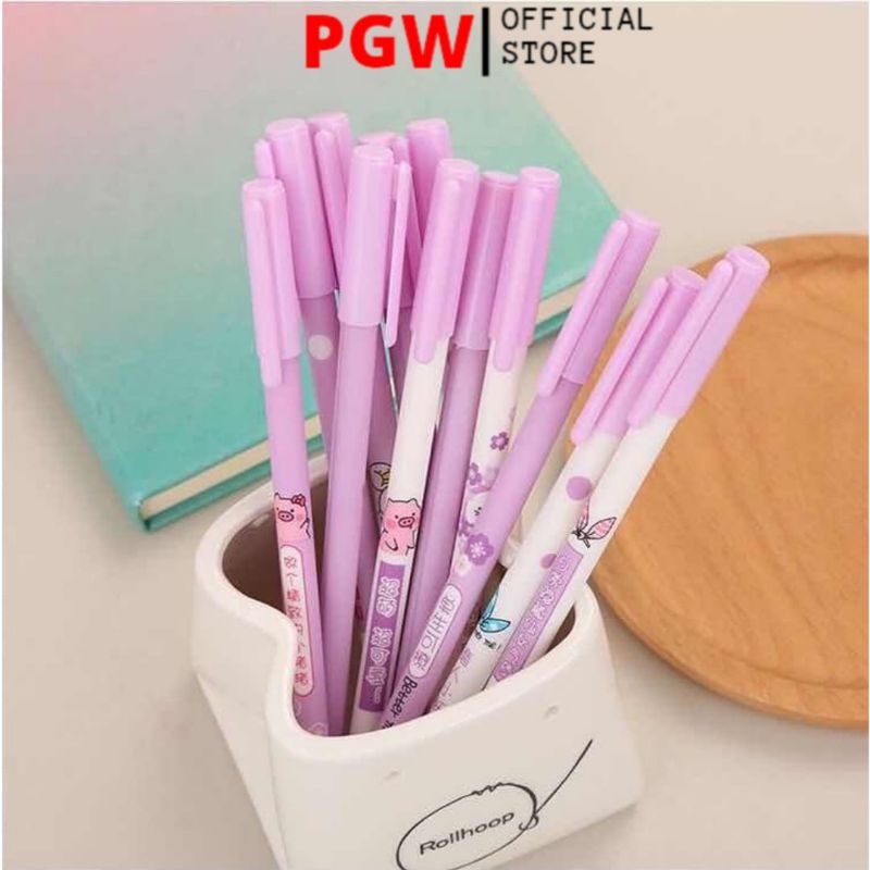 

PGW - Pulpen Gel Motif Cartoon Ungu Pulpen Korea Pelajar dan Kantor Pena Lucu Import