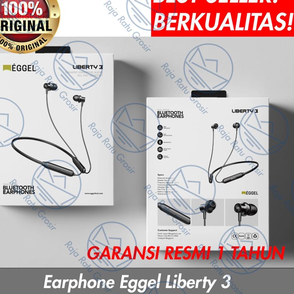 New Limited EARPHONE EGGEL LIBERTY BUDS 3 / LIBERTY 3 WATERPROOF BLUETOOTH WIRELESS HANDSFREE SPORTS