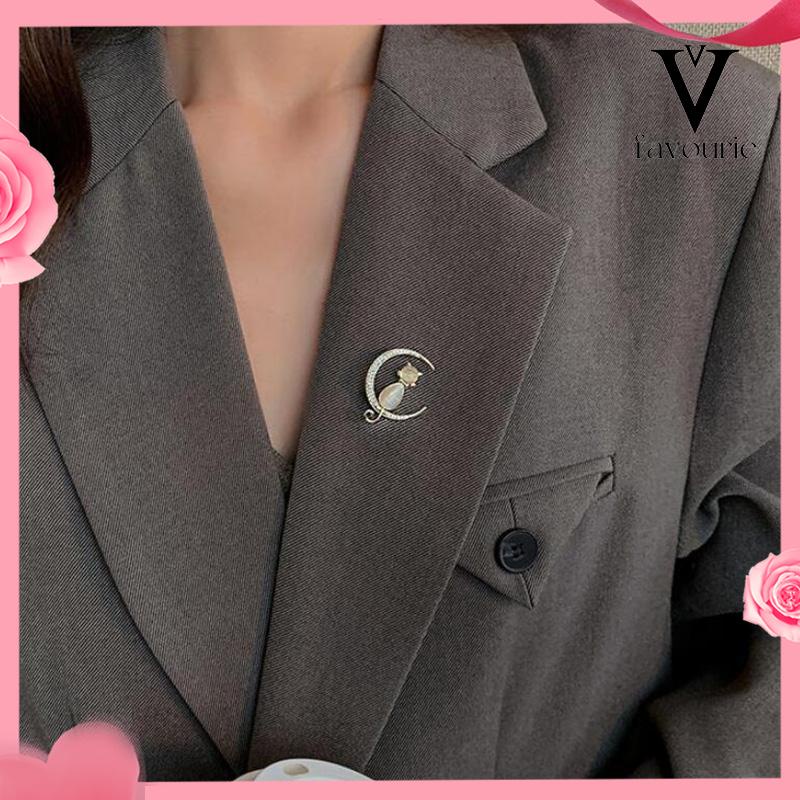CODCODBrooch Bros hijab bros cantik Bros Mutiara bros Kupu bros lucu Bros Wanita Korean Fashion Style Butterfly Brooches Gold Color Pearl Brooch Pins Pakaian Aksesoris-FA-FA
