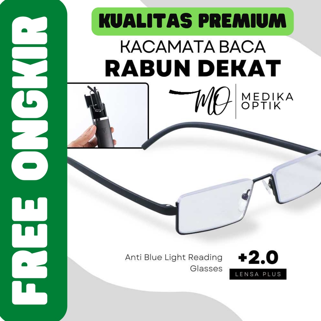 Kacamata baca hadiah ke lansia autofocus premium import asli bahan lentur anti patah