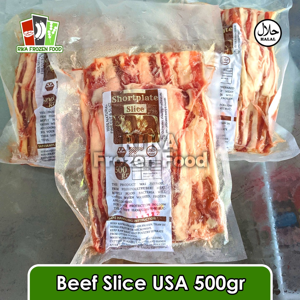 Beef / Daging Sapi Shortplate / Slice Usa 500gr