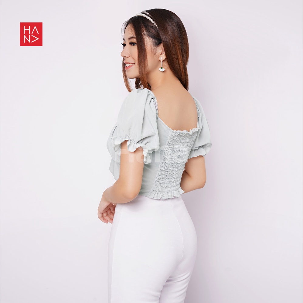 Hana Fashion - Reina Sabrina Top / Atasan Wanita Gaya Korea - SB279