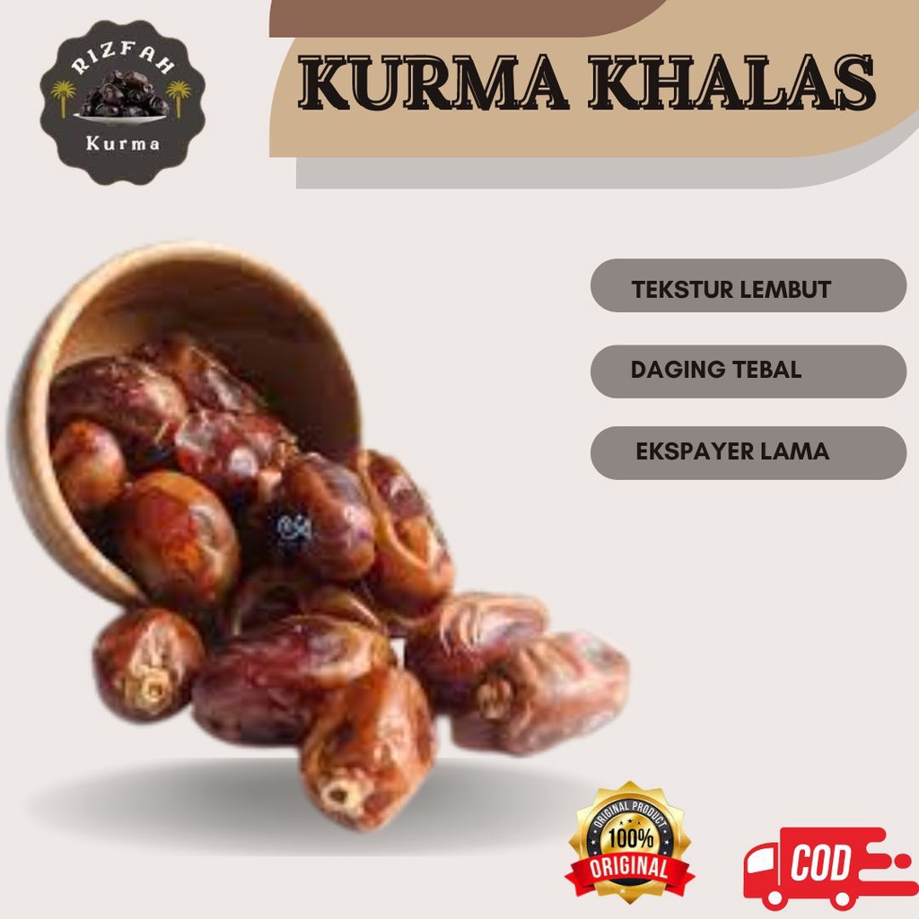 

KURMA KHALAS MURAH ENAK FRESH LEGIT