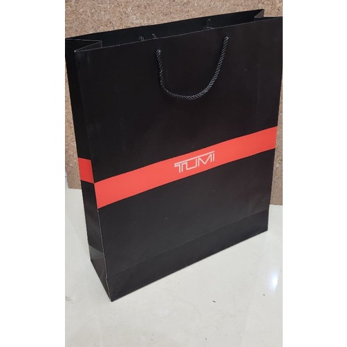 Paperbag tumi kelengkapan tambahan belanja tas di p1shoes