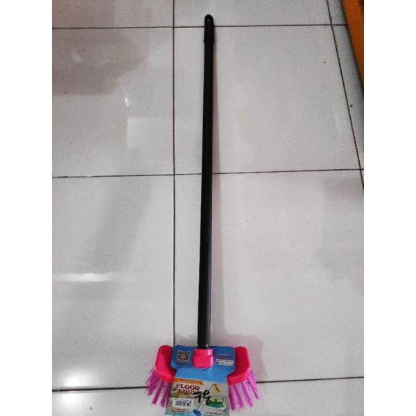 [ ⭐⭐⭐⭐⭐ ] sikat lantai toilet maspion gagang panjang bulu sikat lengkung lebar
