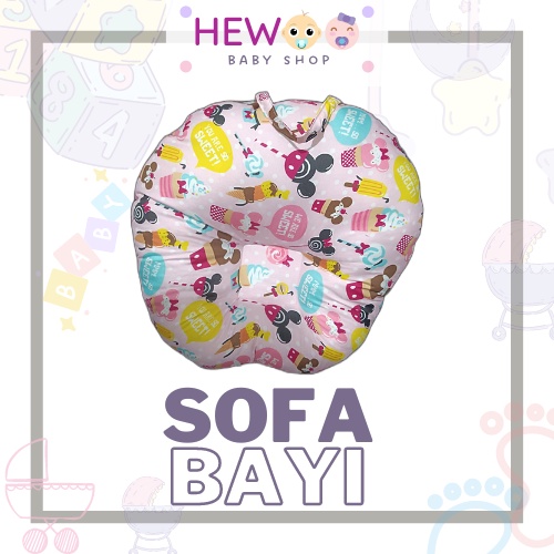 Sofa bayi duduk new born jumbo travel