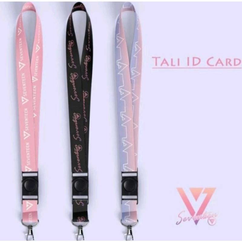 

lanyard strap id card kpop seventeen