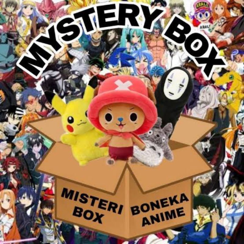 mystery box anime boneka+bonus