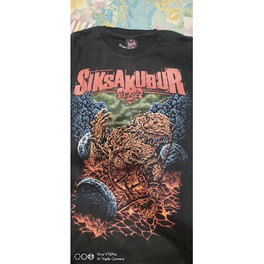 KAOS METAL Ls. Siksa Kubur - Ressurecting Catastrophy (Size M) ~ LENGAN PANJANG