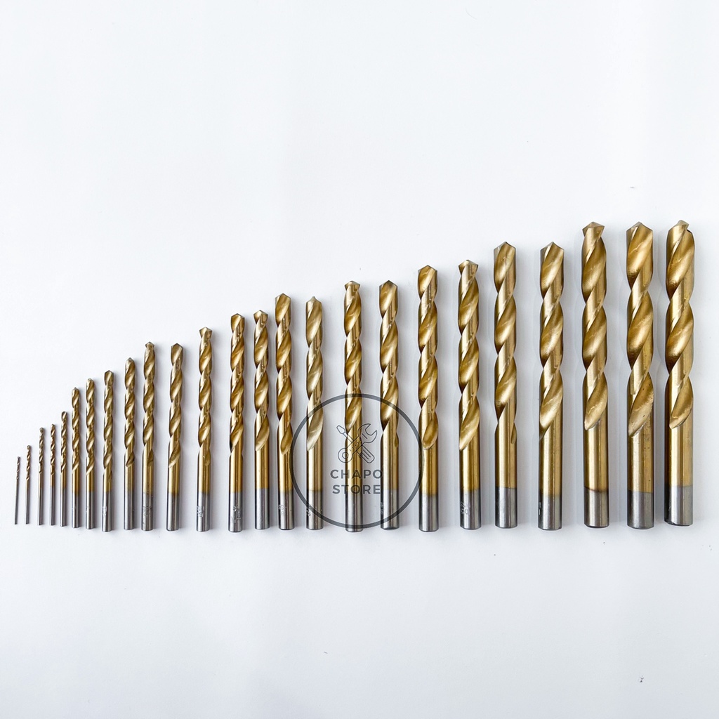 Mata bor besi 1mm - 6,5mm ATS HSS twist drill bits