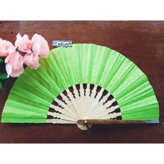 ⚡Cuci gudang⭐ Kipas Tari Kipas Souvenir Kipas Hiasan Kipas Bambu Kipas Warna Warni Polos Ukuran Jumb