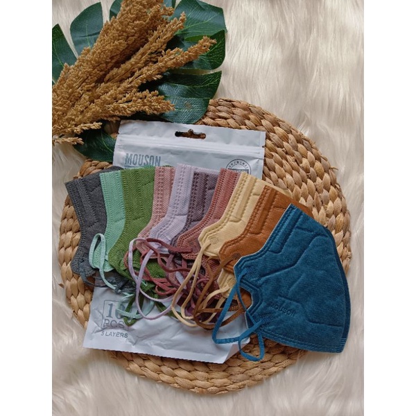 [COD] MASKER KN95 PRO WE MAZE ISI 10 PCS EARLOOP | MIX WARNA - CAMPUR WARNA ISI 10