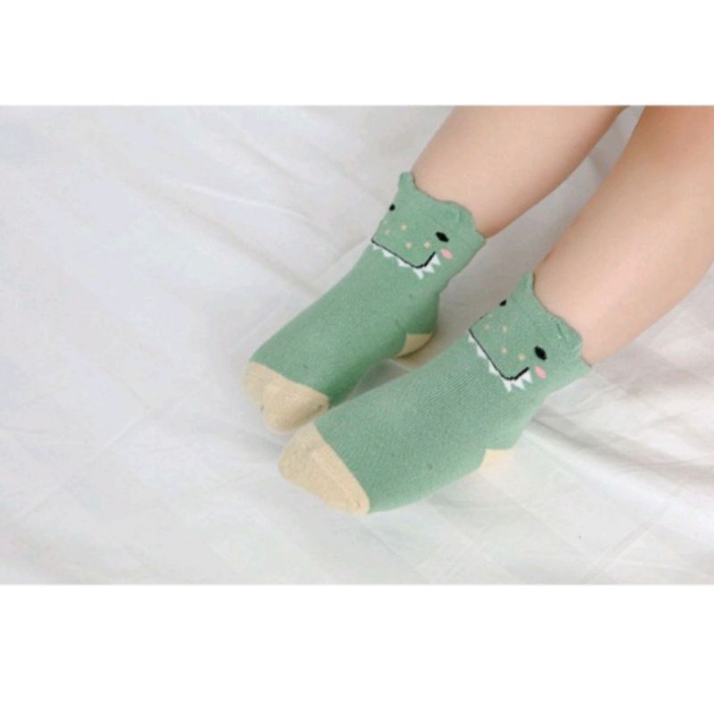 1 LUSIN KAOS KAKI ANAK BABY 0-12 BULAN,/KAOS KAKI BABY motif