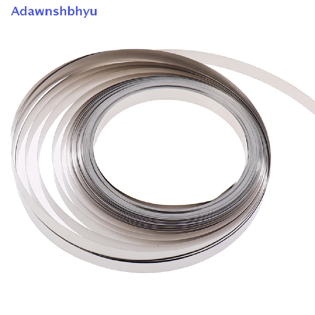 Adhyu 10M 6mm 8mm x 0.1/0.12/0.15 Nickel Strip Tape Untuk ID Bintik Li 18650