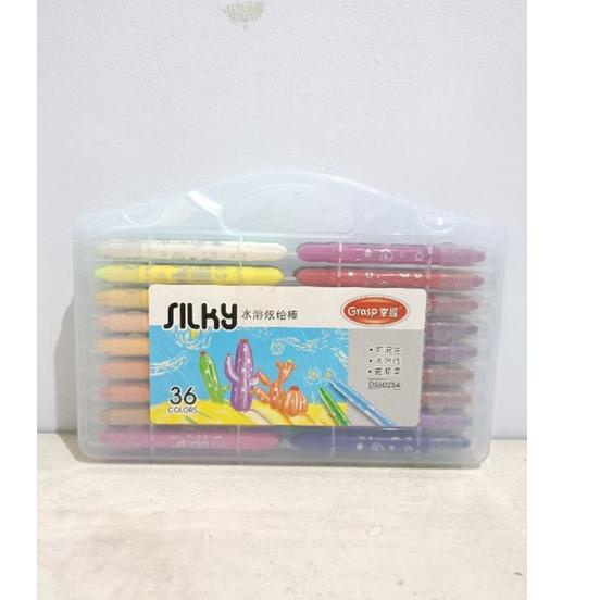 

QADR-68 GRASP Silky Gel Crayon Washable / Crayon Warna / Krayon Anak / Coloring Pen Super Deals