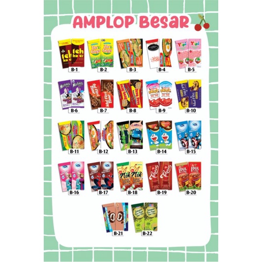 

AMPLOP LEBARAN BESAR B1-B22