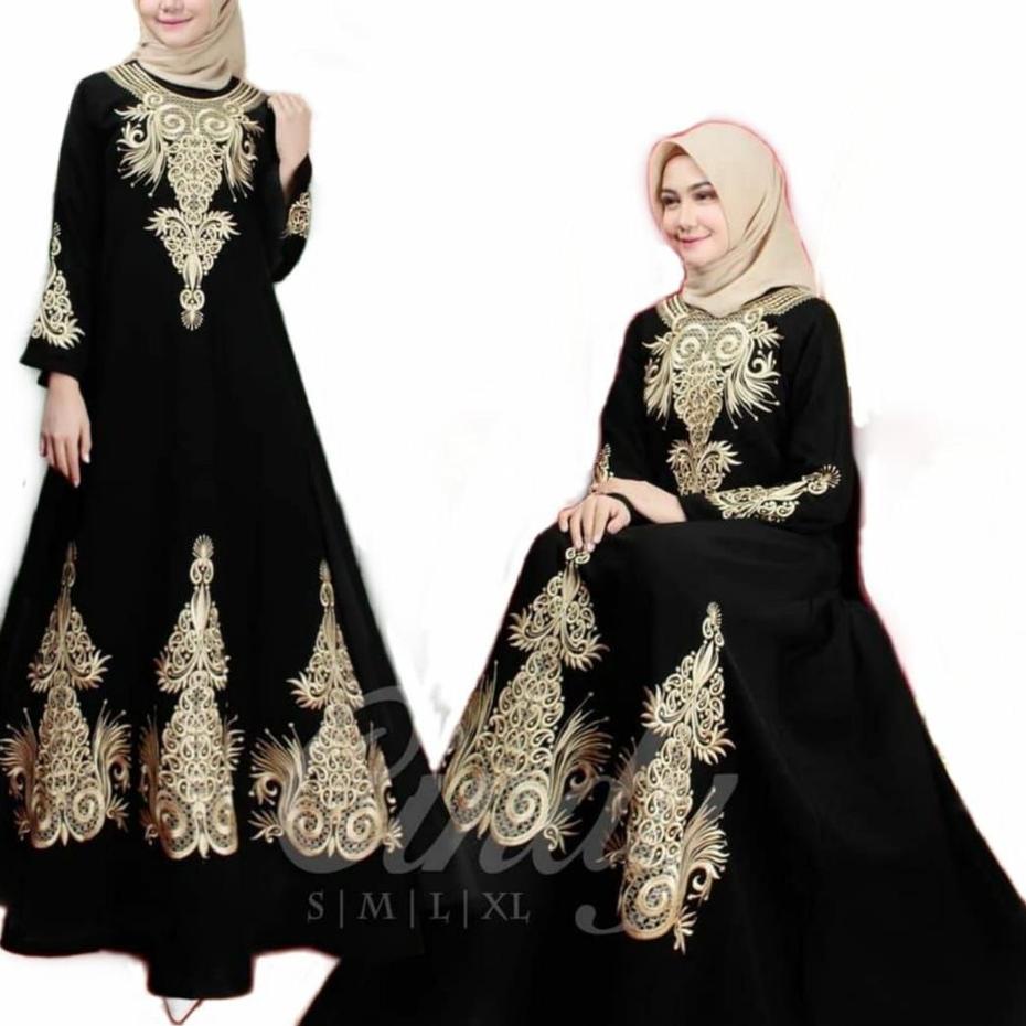 ✈ abaya turkey mewah terbaru 2021 hitam ori - abaya turkey mewah terbaru 2021 promo - abaya arab mew