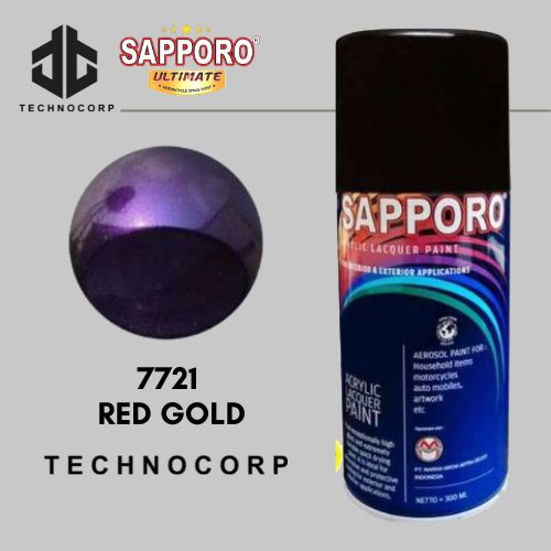 

Cat Semprot SAPPORO 7721 RED GOLD / BUNGLON MERAH UNGU VIOLET 300ML