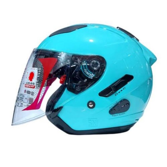 Kaca Helm Kyt Galaxy Slide Flat R Polos