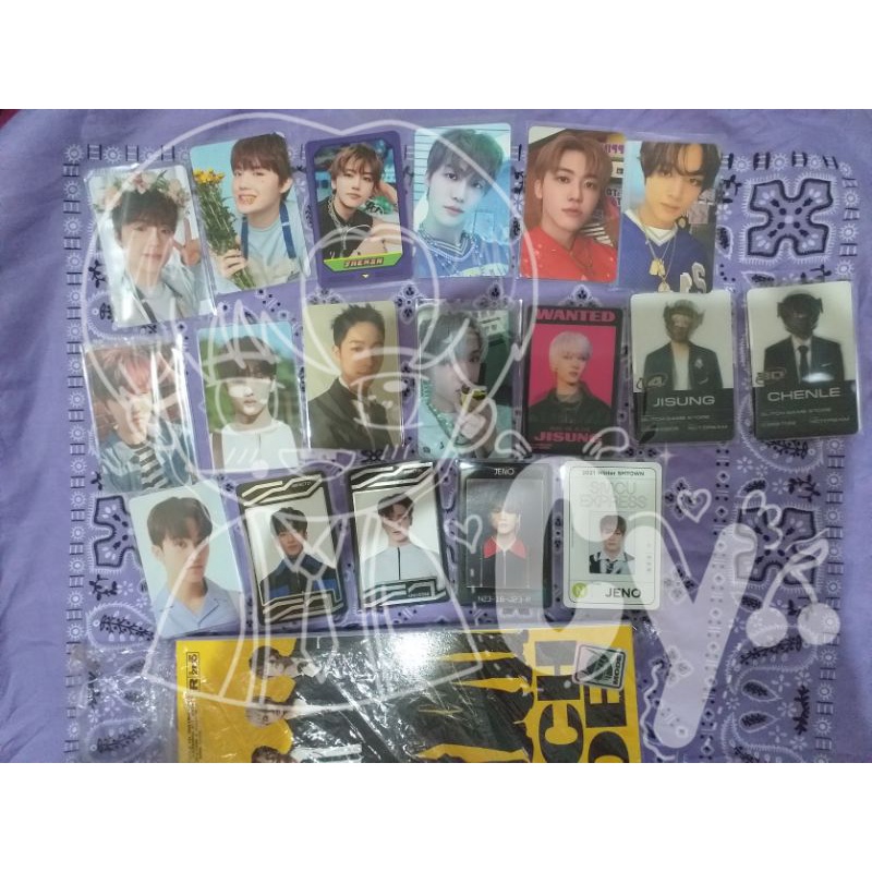 photocard NCT Dream Official Beatbox AC UC Glitch Mode Hot Sauce NCT 2021 Jeno Jisung Renjun Mark Ha