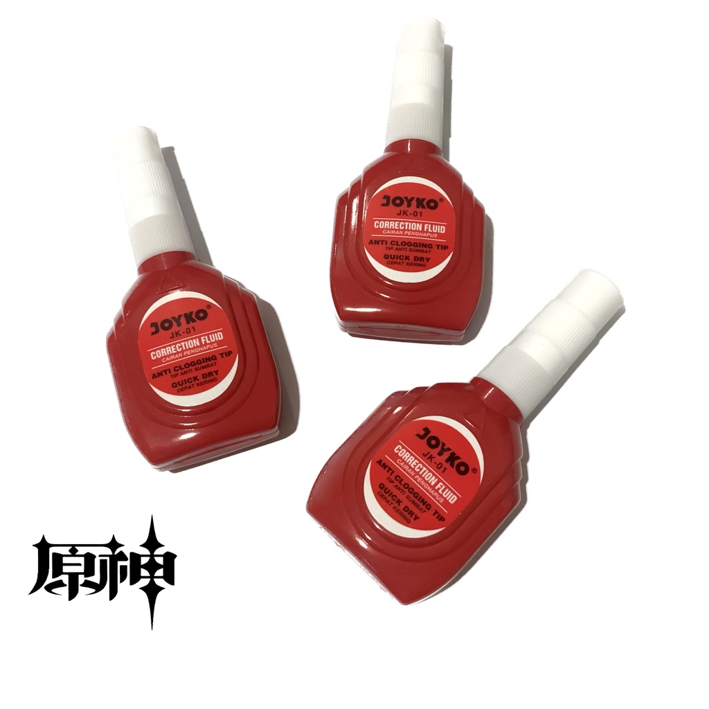 Penghapus Tip-ex correction fluid Joyko merah JK-01