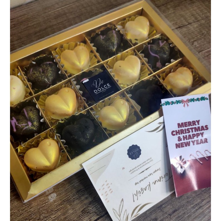 

hampers coklat premium/refrensi kado romantis/Dolce choco coklat