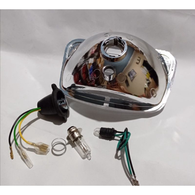 REFLEKTOR LAMPU DEPAN RX KING 2004 REFEKTOR LAMPU OVAL RX KING 1SET REFEKTOR LAMPU RX KING REFEKTOR 