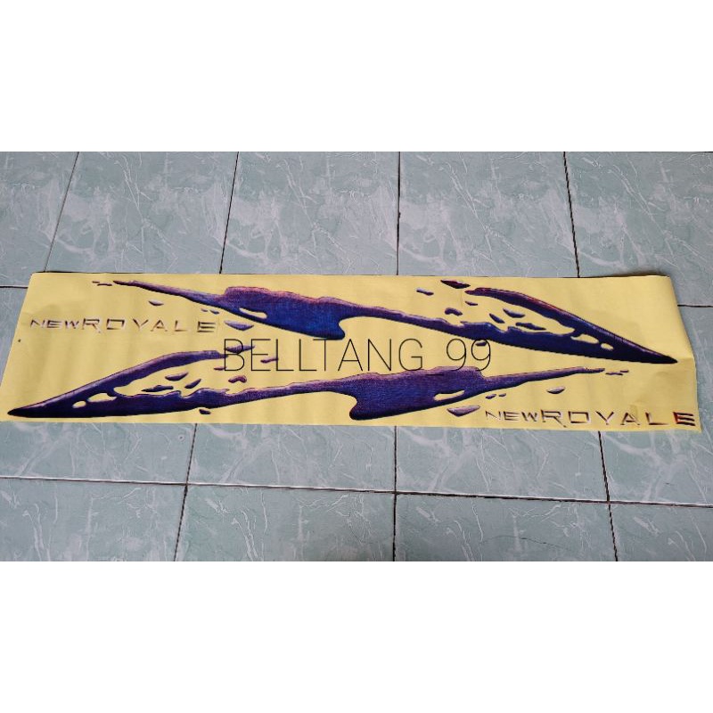 Sticker stiker new royal/ stiker panther new royal/ sticker panther