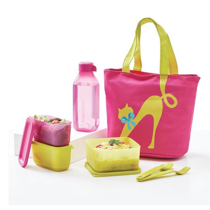 Tas Bekal Tupperware Cosmo Lady Lunch Box Set