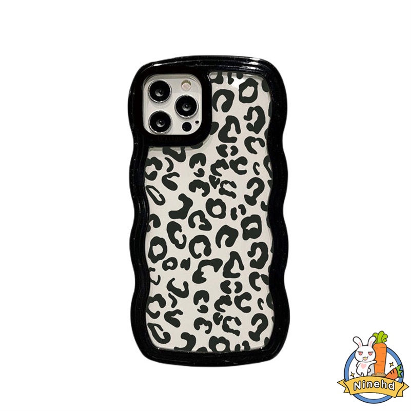 Vivo Y16 Y02 Y02s Y35 Y22s Y22 V27e V25e V25 V23e V23 V21 V21e V20 SE Pro Y15A Y15S Y01 T1x Y21 Y21s Y33s Y33T Y21T Y12s Y12A Y20 Y20s Y20i Y20s[G] Y17 Y15 Y12 Y19 Y1s Y50 Y30 Y30i Y51 Y31 S1 Casing Ponsel Frame Gelombang Motif Leopard